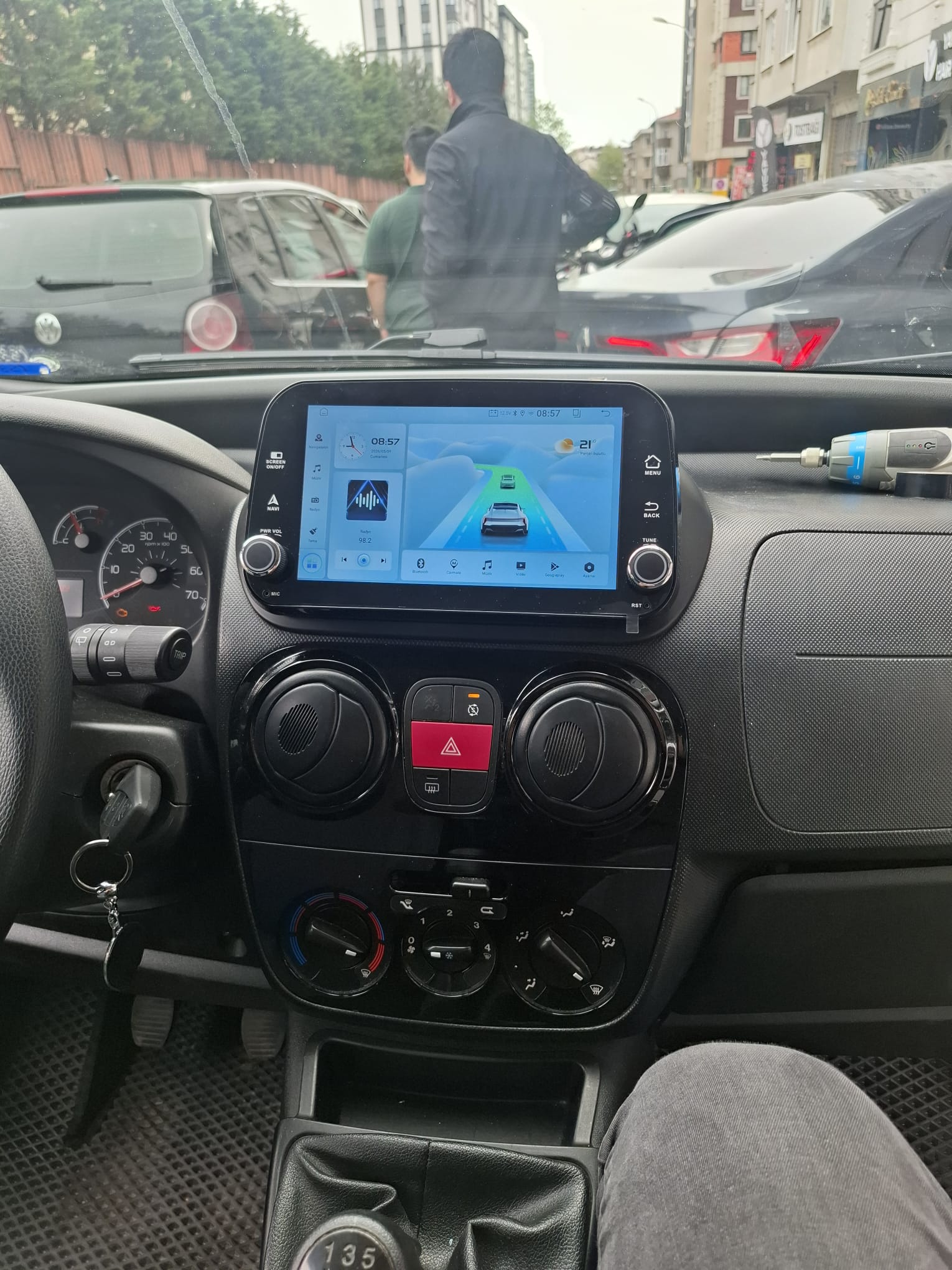 Fiat Fiorino Android Multimedya 4Gb ram 64Gb Hafıza