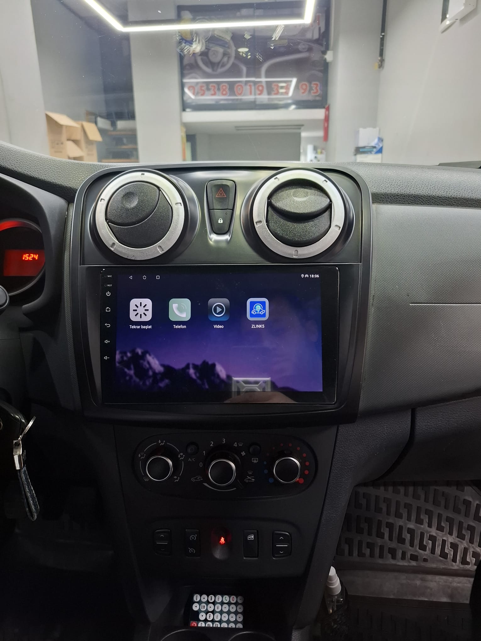 Renault Symbol Android Multimedya 4Gb ram 64Gb Hafıza