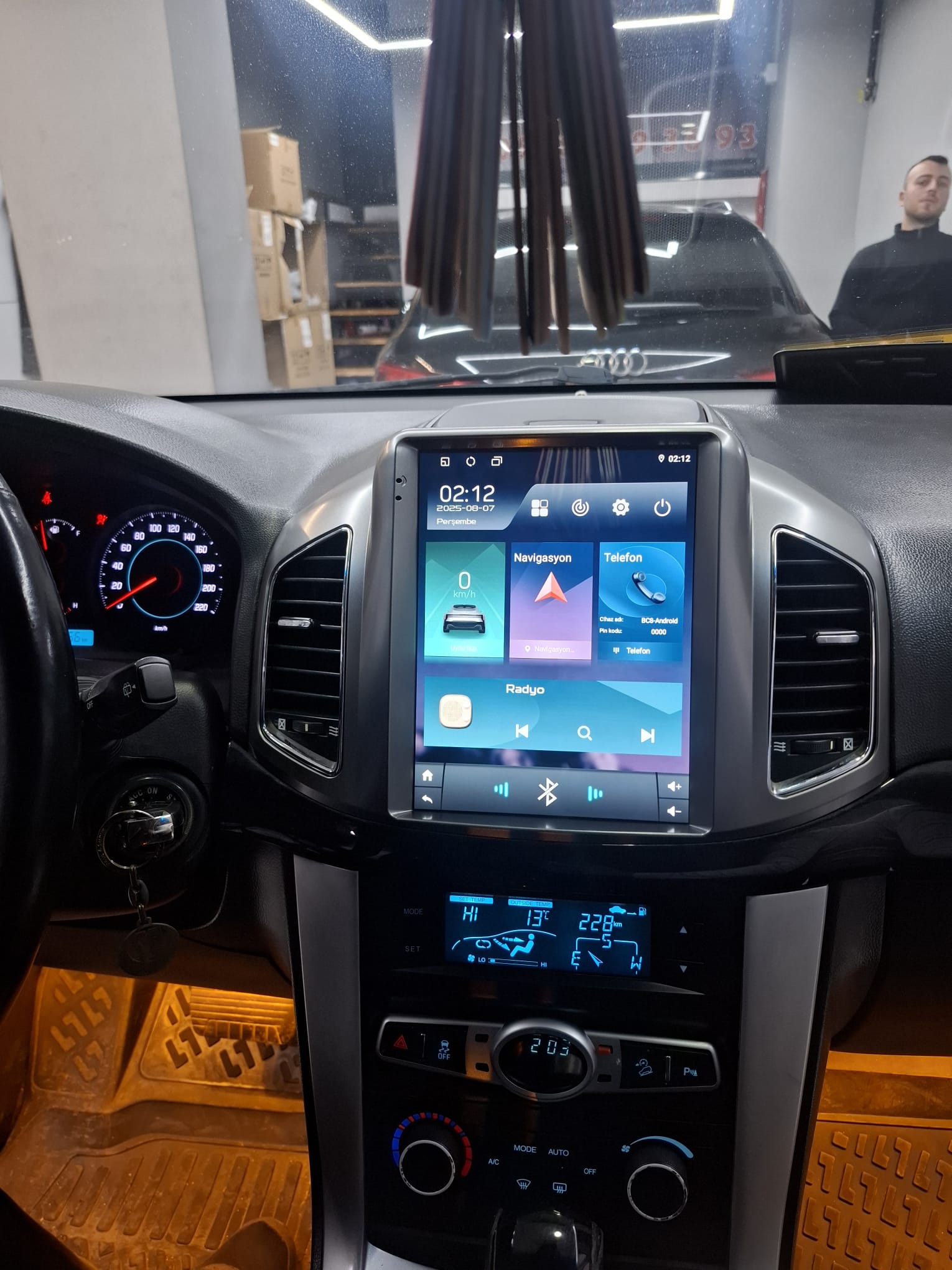 Chevrolet Captiva Tesla Android Multimedya 4Gb ram 64Gb Hafıza
