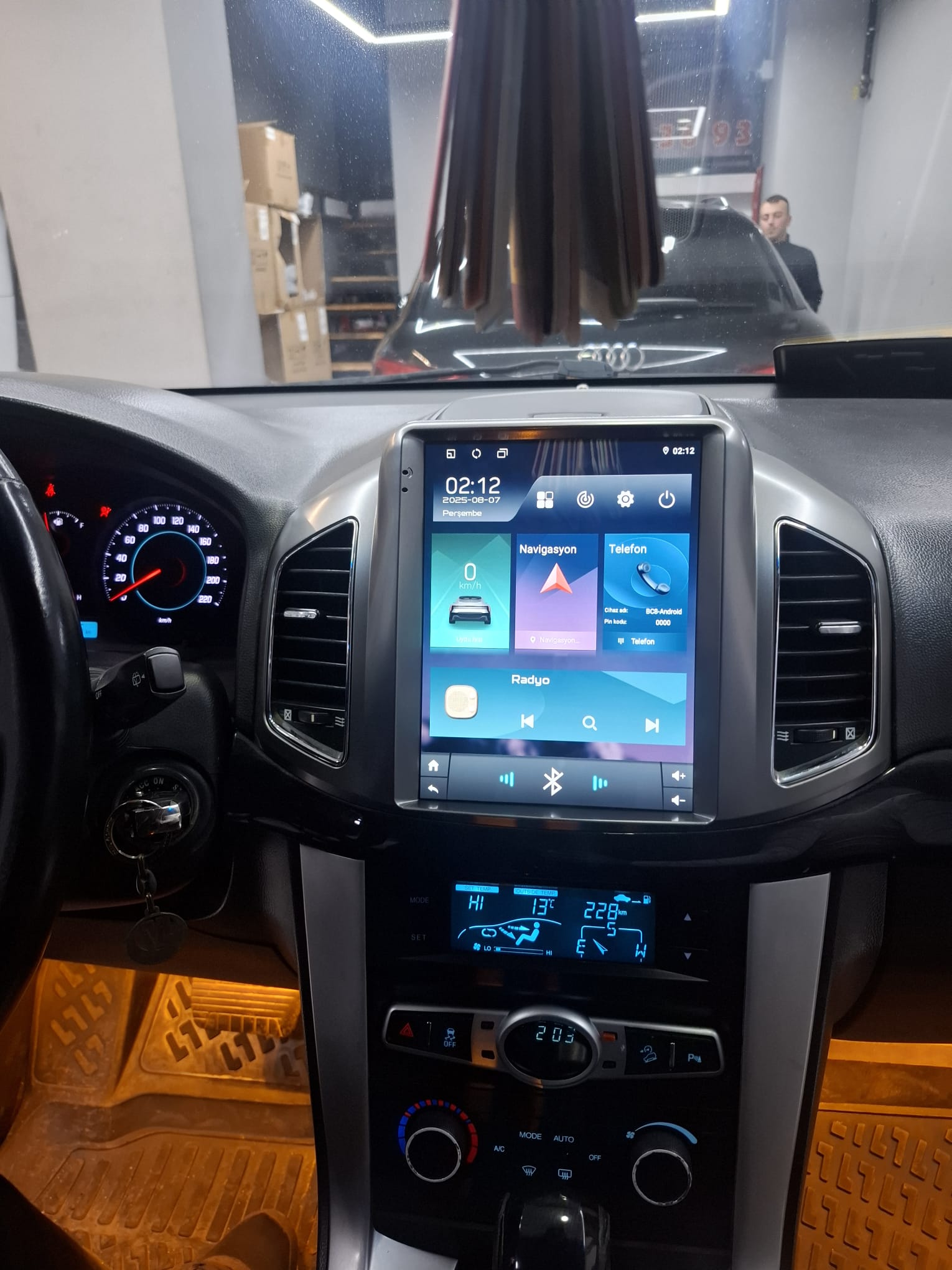 Chevrolet Captiva Tesla Android Multimedya 4Gb ram 64Gb Hafıza