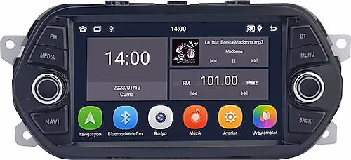 FIAT EGEA 7INCH 4GB RAM 64 GB HAFIZA